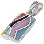 Wisior srebro 925 z masą perłową - VERSIL