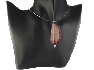 wisior wisiorek agat naturalny SREBRO 925