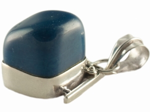 wisior wisiorek agat SREBRO 925