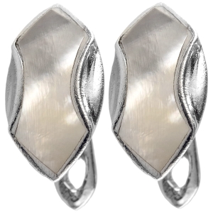 kolczyki masa perłowa SREBRO 925