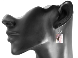 kolczyki masa perłowa SREBRO 0,925