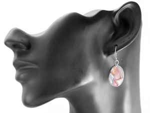 kolczyki masa perłowa SREBRO 0,925