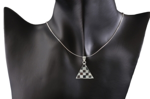 wisior muszla masa perłowa SREBRO 925